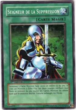Konami Yu-Gi-Oh! n° 71044499 - Seigneur de la suppression - SD2-FR016 - Image 1
