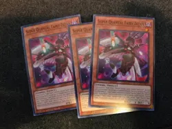 Yugioh! 3x Super Quantal Fairy Zetan Duelist Advance DUAD-EN024 In Hand - Image 1
