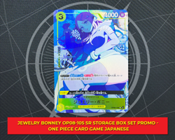 Jewelry Bonney OP08-105 SR Storage Box Set Promo - ONE PIECE Card Game Japanese - Image 1