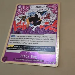 One Piece Black Bug (OP06-077/239) OP06 Wings of the Captain NM FOIL TCG CCG - Image 3