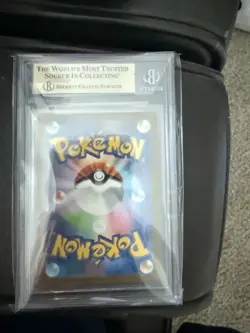 Pokemon Snorlax TCG Holo Card AR 181/165 Japanese 151 SV2a BGS 9.5 - Image 2