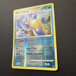 Blastoise 2/127 Reverse Holo Rare Platinum Base Set Pokemon Card. - Image 2