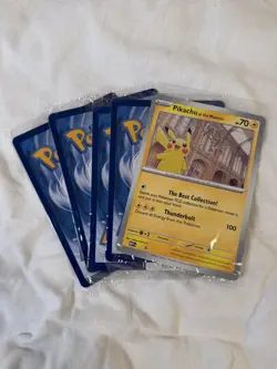 Pokemon Pikachu At The Museum x Natural History Jumbo Promo Card - Sealed x5 - Image 3