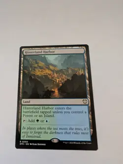 Hinterland Harbor 0300 Non Foil Rare Outlaws of Thunder Junction MTG NM - Image 1