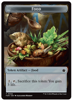 MTG - 1 x Witch's Oven & Food Token - Rare - Secret Lair: Duskmourn (SLD) - M/NM - Image 2