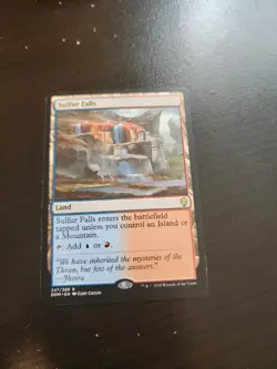 Sulfur Falls [Dominaria] Magic MTG NM m5 - Image 1