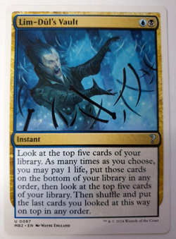 MTG Mystery Booster 2 - Lim-Dul's Vault - White Border - Uncommon - 0087 NM - Image 1