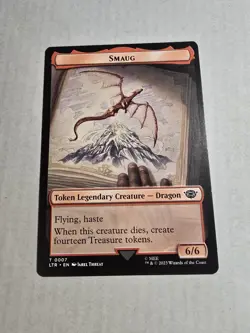 Smaug Token Universes Beyond: the Lord of the Rings: Tales of Middle-Earth - Image 1