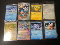 Pokemon TCG - 2025 Holiday Advent Calendar Promos (ALL 8 STAMPED Lot) - SEALED - Image 1