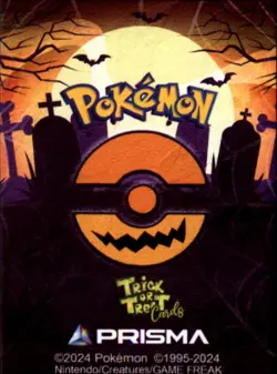 Pokemon Prisma 2024 Trick or Treat Cards #032 Mismagius Cracked Ice Holo - Image 2
