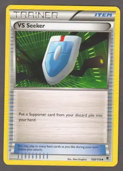 Pokemon VS Seeker 109/119 Phantom Forces Uncommon Trainer 2014 MP - Image 1