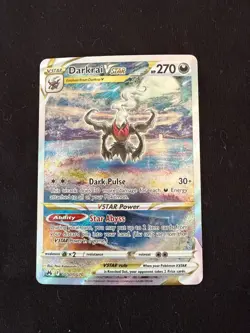 2023 Pokemon Crown Zenith Darkrai VSTAR Full Art GG50/GG70 Near Mint - Image 1