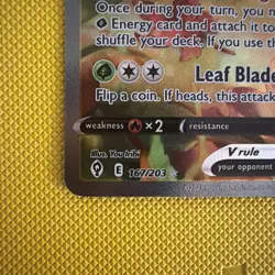 Leafeon V 167/203 Alt art Evolving Skies Pokemon TCG 2021 - Mint Condition NM - Image 3