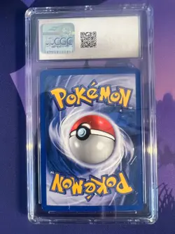 Pokemon Heracross Neo Genesis Set 2000 #6 Holo Rare CGC 8 NM/ Mint - Image 2
