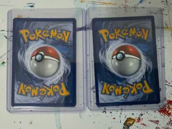 Pokemon TCG Pikachu SM162 & Mimikyu SM163 Black Star Promo Holo NM Swirl - Image 4