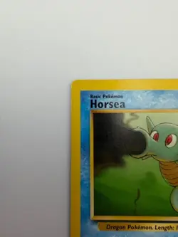 #49/62 Horsea Normal Common - Pokemon TCG Fossil - Vintage - LP (See Photos) - Image 3