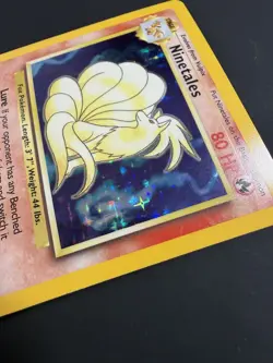 Ninetales Holo Base Set Pokemon 12/102 Rare WOTC English Near Mint - Image 2
