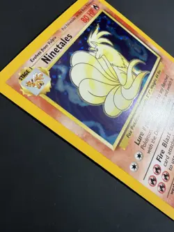 Ninetales Holo Base Set Pokemon 12/102 Rare WOTC English Near Mint - Image 3