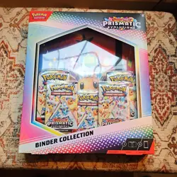 Pokemon TCG SV8.5 Prismatic Evolutions Binder Collection Box Factory Sealed - Image 2