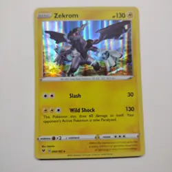 Pokemon TCG Zekrom Vivid Voltage 060/185 Holo Holo Rare - Image 1