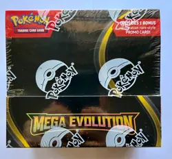 Pokemon TCG Mega Evolution ME01 Enhanced Booster Box | 36 Packs | Factory - Image 1