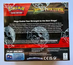 Pokemon TCG Mega Evolution ME01 Enhanced Booster Box | 36 Packs | Factory - Image 2