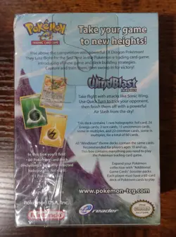 Pokemon ex Dragon WindBlast Theme Deck Sealed Factory New Pokemon Theme Deck - Image 2