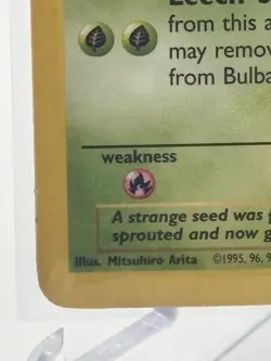 Pokemon Base Set 2 Bulbasaur 67/130 WOTC 1999-2000 Vintage Common LP - Image 4