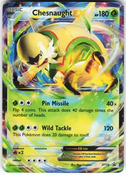 Chesnaught EX - XY18 Pokemon XY Promos Holo Promo HP - Image 1