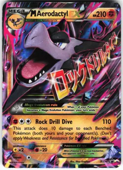 M Aerodactyl EX XY98 Pokemon XY Promos Holo Promo HP - Image 1