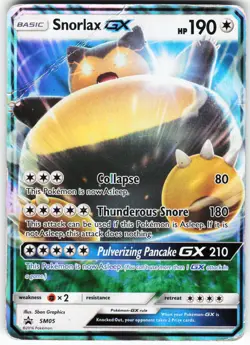 Snorlax GX - SM05 Pokemon SM Promos Holo Promo HP/DMG - Image 1