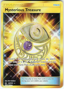 Mysterious Treasure (Secret Rare) 145/131 Pokemon SM - Forbidden Light HP - Image 1