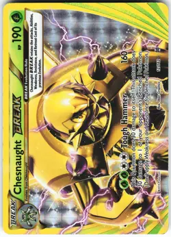 Chesnaught BREAK 12/162 Pokemon XY - BREAKthrough Holo Ultra Rare MP - Image 1