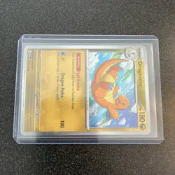 Pokemon Scarlet & Violet 151 Sam's Club Exclusive Dragonite 149/165 Cosmos Holo - Image 2