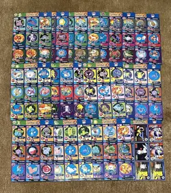 1999 Pokemon Movie Poketrivia Burger King Uncut Sheets Lot of 13 No Duplicates - Image 1