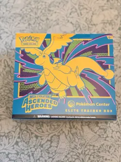 Pokemon TCG Ascended Heroes Pokemon Center Sealed ETB ✅| Fast Ship - Image 1