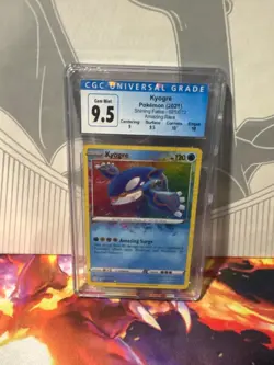 Kyogre 021/072 CGC 9.5 GEM MINT Amazing Rare Shining Fates POKEMON TCG - Image 1