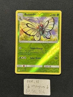 Pokemon Unbroken Bonds - Butterfree - 4/214 - Reverse Holo Rare - M/NM - Image 1