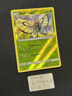 Pokemon Unbroken Bonds - Butterfree - 4/214 - Reverse Holo Rare - M/NM - Image 3