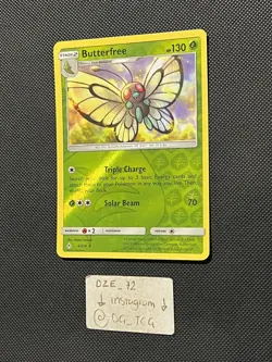 Pokemon Unbroken Bonds - Butterfree - 4/214 - Reverse Holo Rare - M/NM - Image 4