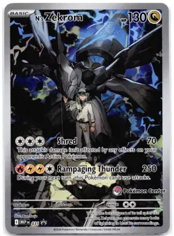 N's Zekrom - 031 (Pokemon Center Exclusive) 031 Me: Mega Evolution Promo Holo - Image 1