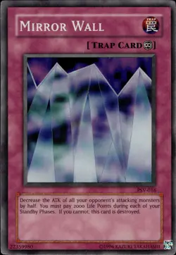 Mirror Wall - Super Rare PSV-016 - MP - YuGiOh - Image 1