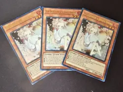 3x Ash Blossom & Joyous Spring Alt Art Ultra Rare RA04 Mint Yugioh - Image 1