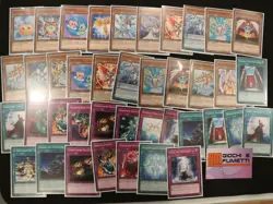 LOTTO MAZZO COMPLETO FATA in italiano YUGIOH rara COMUNI, yu-gi-ho! - Image 1