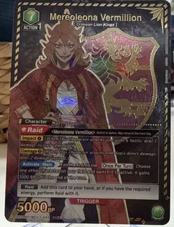 Mereoleona Vermillion - SR* 042 - Black Clover Union Arena - NM - Image 1