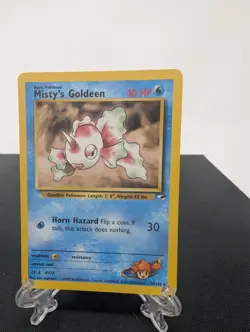 Pokemon Card - Misty's Goldeen Gym Heroes 30/132 Rare - Image 1