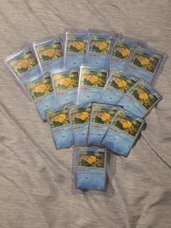 Psyduck 007 Cosmos Holo Mega Evolution Black Star Promo Pokemon Card X13 - Image 1