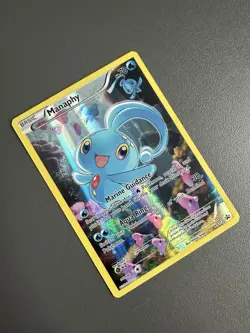 Pokemon TCG Manaphy XY113 Black Star Promo Card 2016 LP+ - Image 2