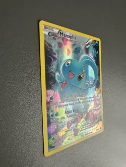 Pokemon TCG Manaphy XY113 Black Star Promo Card 2016 LP+ - Image 3