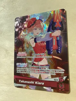 hololive OFFICIAL CARD GAME Takanashi Kiara (OSR) - Blooming Radiance - Image 3